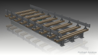 Highway bridge screen shot from Solid Edge